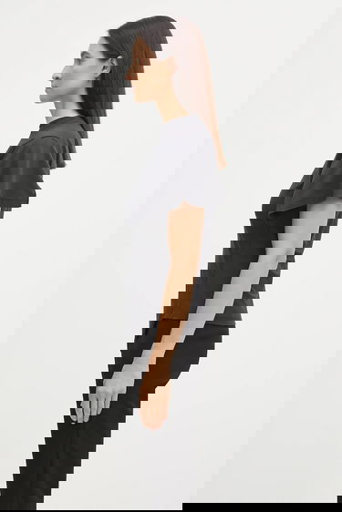 Majica kratkih rukava VETEMENTS VETEMENTS Logo Shifted T-Shirt Crna | WH76TR590B, 1