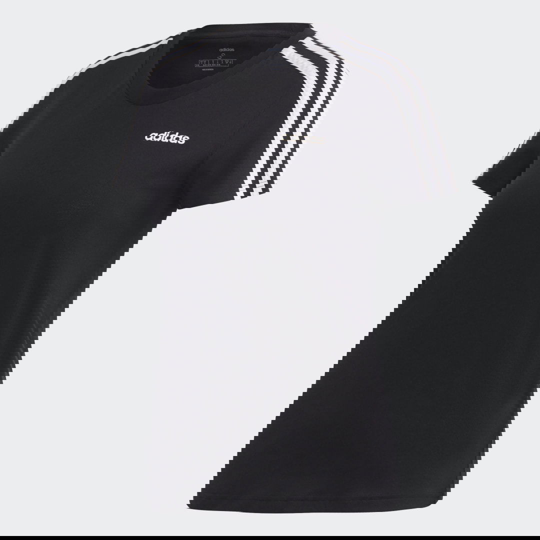 Majica kratkih rukava adidas Originals Essentials 3-Stripes T-shirt Crna | DP2362, 0