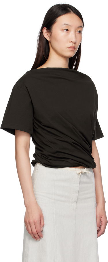 Majica kratkih rukava Baserange Baserange Turn T-Shirt Crna | TOTUS-RC-SU25, 1