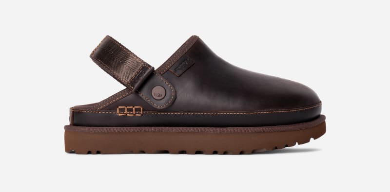 Tenisice i cipele UGG Goldenstar Clog Leather Smeđa | 1167536-IWD