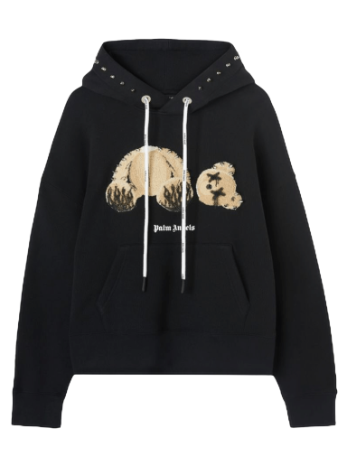 Dukserice Palm Angels Punk Kill The Bear Popover Hoody Crna | PMBB058F22FLE0021060