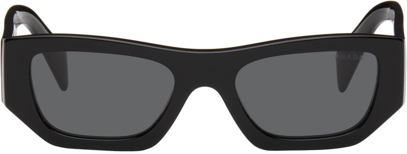 Sunčane naočale Prada Logo Square Sunglasses Crna | 0PR A01S 8056597967983