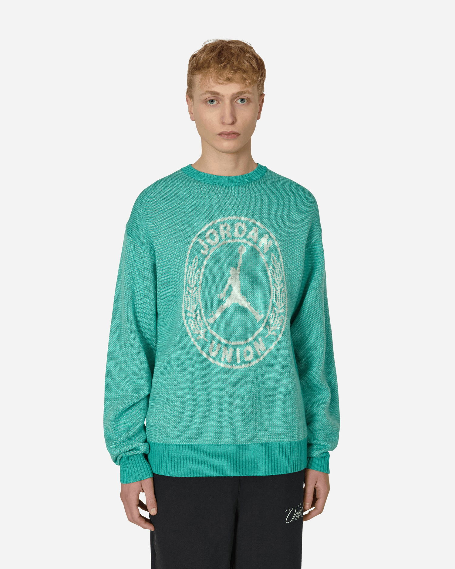 Džemper Jordan UNION LA x SWEATER Tirkiz | DV7355-348, 0