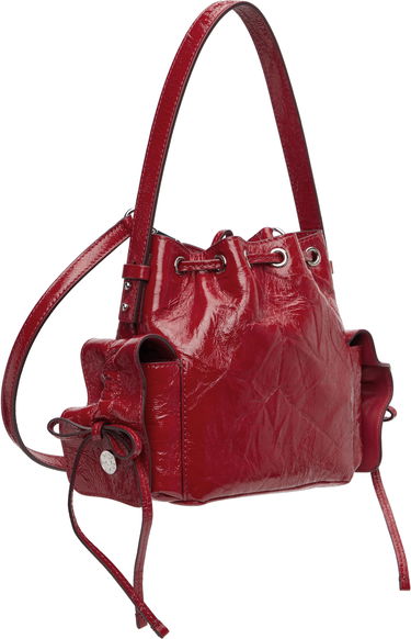 Ručna torbica Acne Studios Acne Studios Multipocket Mini Bucket Bag Crvena | A10467-, 2