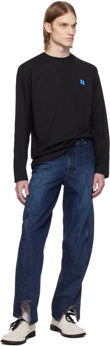 Majica kratkih rukava ADER ERROR ADER error Sig; TRS Tag 01 Long Sleeve T-Shirt Crna | BO42FYTS0201BK, 3