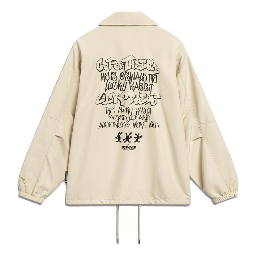 Vjetrovka Li-Ning Graphic Jacket Bež | AFDT305-1