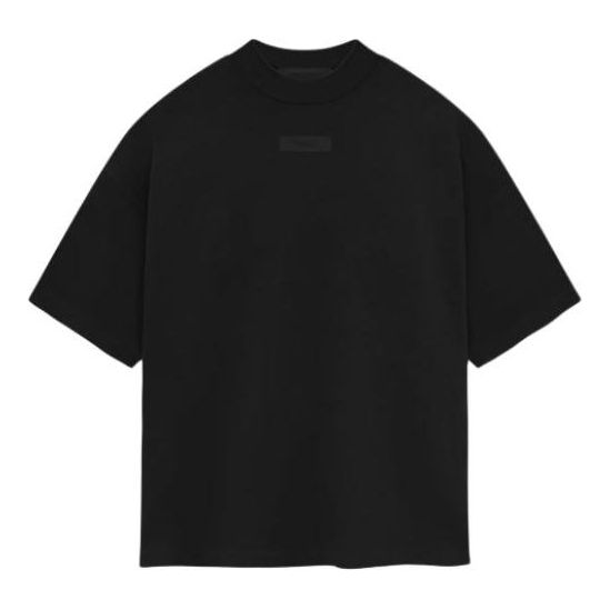 Majica kratkih rukava Fear of God Essentials SS24 Crewneck T-Shirt Crna | 125SP244194F