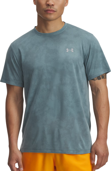 Majica kratkih rukava Under Armour Launch Camo Short Sleeve Performance T-Shirt Tirkiz | 6006098-323, 0