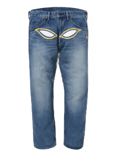 Jeans BAPE Shadow Loose Fit Denim Jeans Tamnoplava | 1J30-150-005