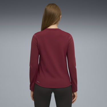 Majica kratkih rukava Puma Textured Long-Sleeved Crew Neck Top with Zipper Chest Pocket, PUMA x SAYSKY Tamnocrvena | 660240_90, 3