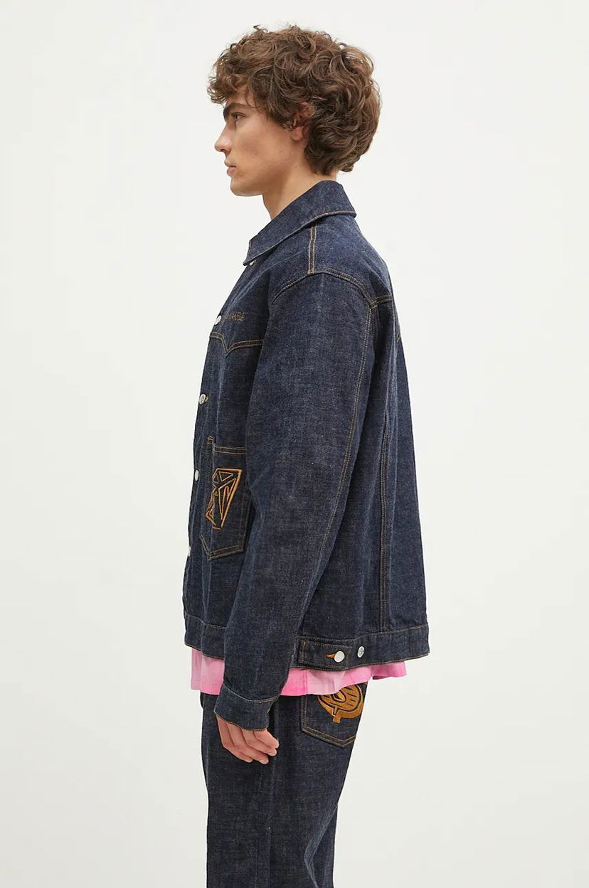 Jakna BILLIONAIRE BOYS CLUB Denim Jacket Selvedge Plava | B24303