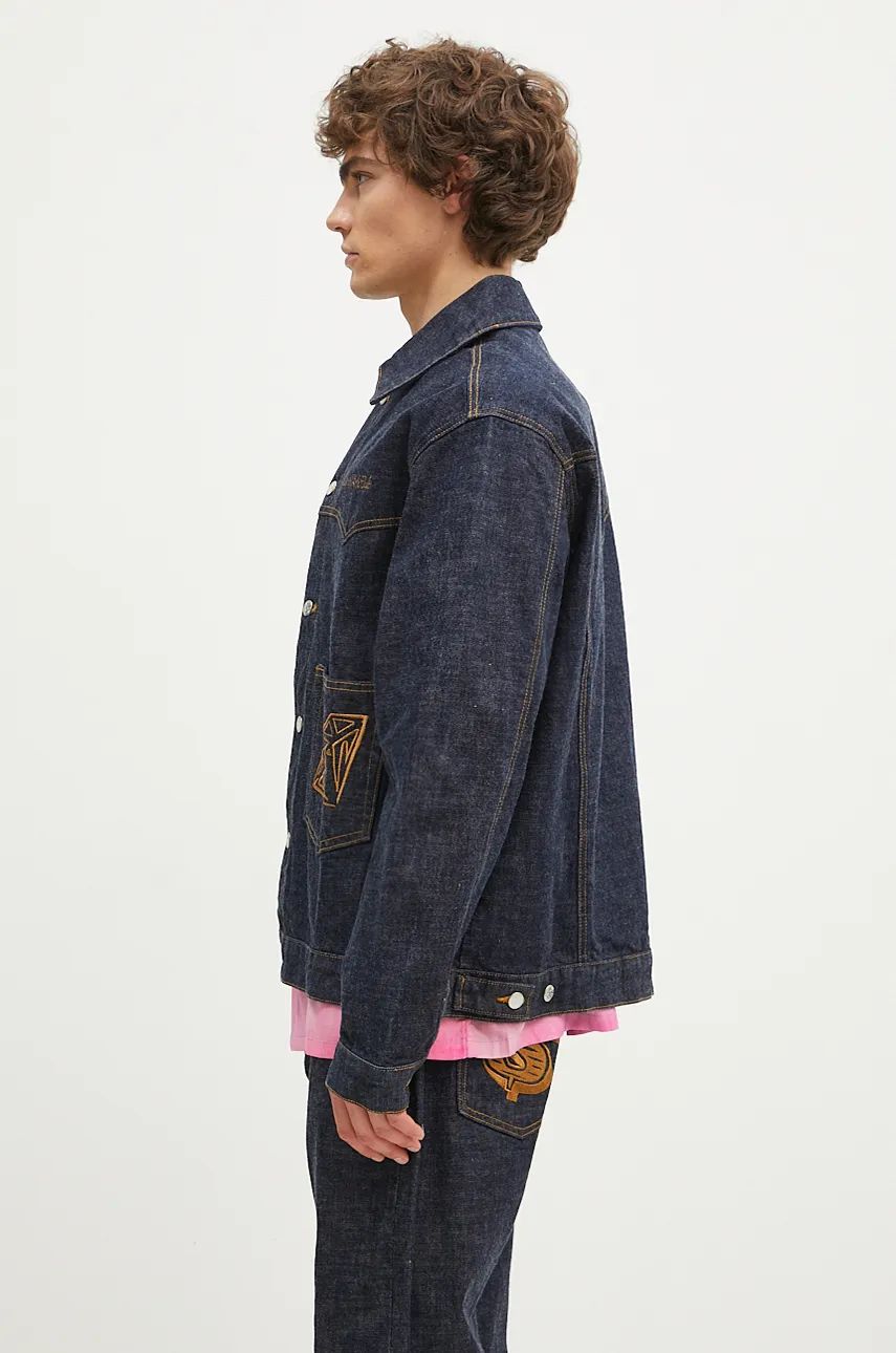 Jakna BILLIONAIRE BOYS CLUB Denim Jacket Selvedge Plava | B24303, 0