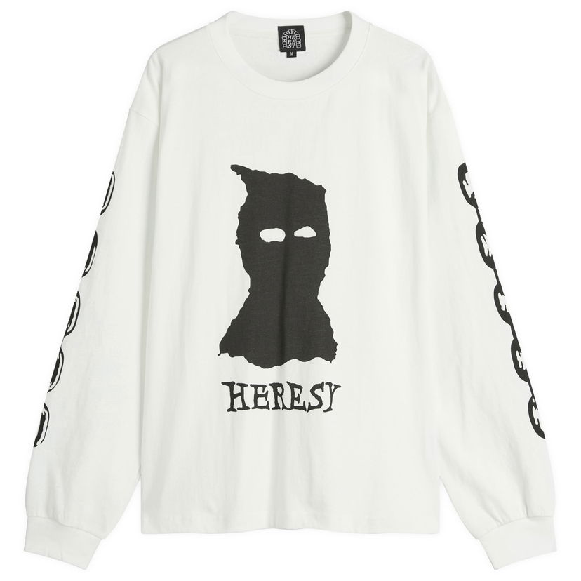 Majica kratkih rukava Heresy Cultist Long Sleeve T-Shirt Bijela | HAW25-T09E