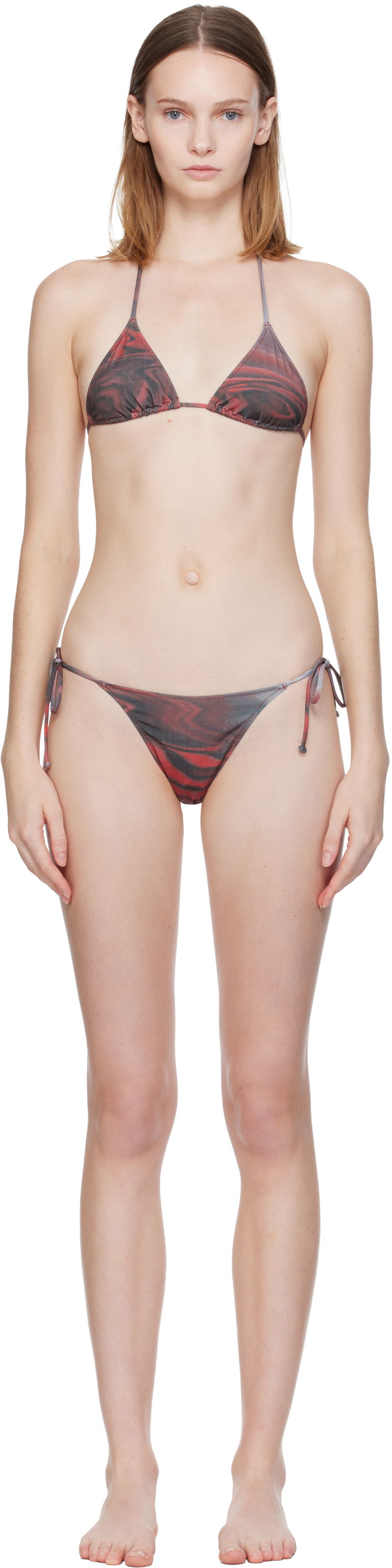 Kupaći kostimi Jean Paul Gaultier Jean Paul Gaultier Printed Blurry Roses Bikini Višebojno | 25/04-W-BS035-J023P-010230