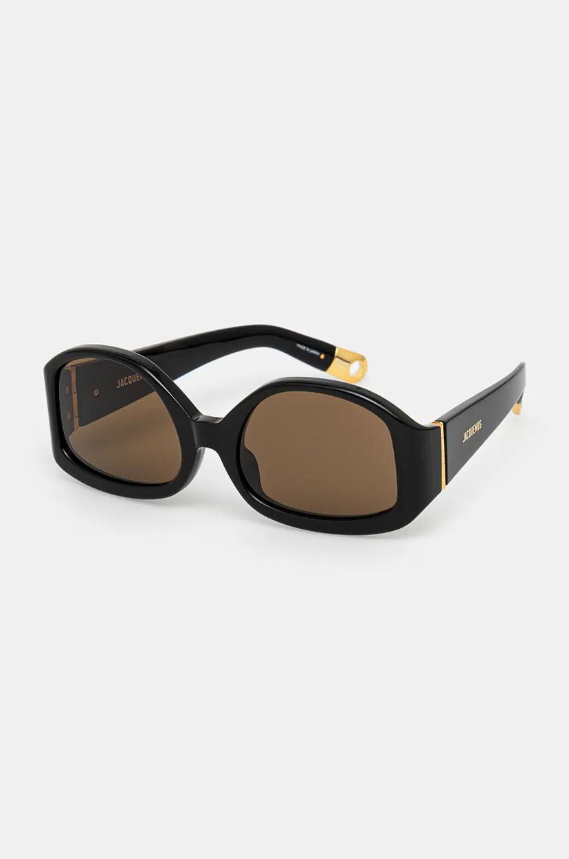 Sunčane naočale Jacquemus Sunglasses COLAPSO Crna | JAC15C1SUN
