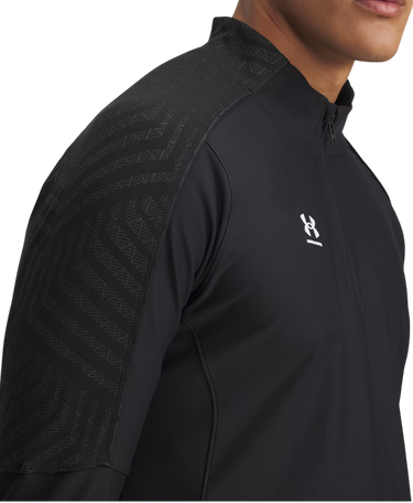 Dukserice Under Armour Challenger Pro Midlayer 1/4 Zip Top Crna | 6008988-001, 2