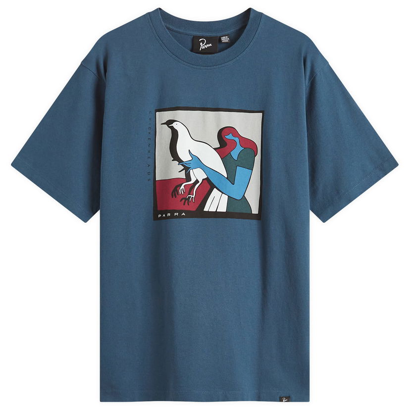 Majica kratkih rukava By Parra Parra Look At It T-Shirt Plava | 53300-BLU