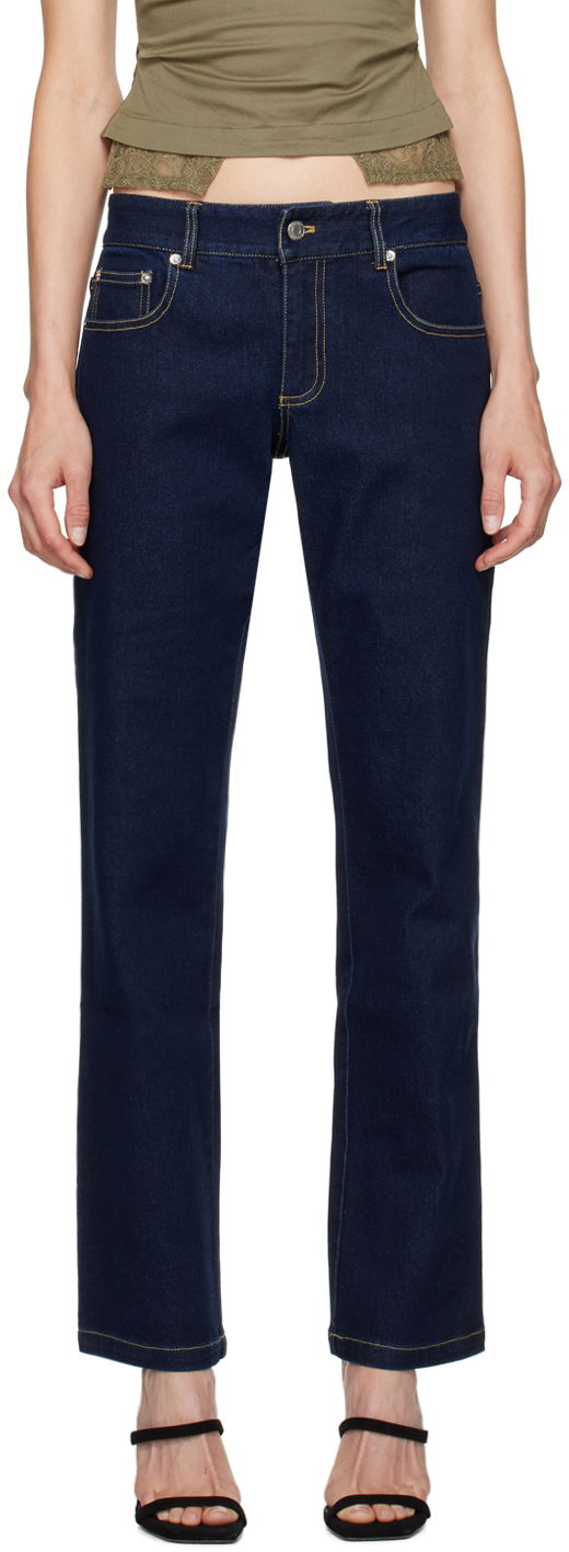 Jeans Miaou Miaou Paris Jeans Plava | 1050RWDBLD