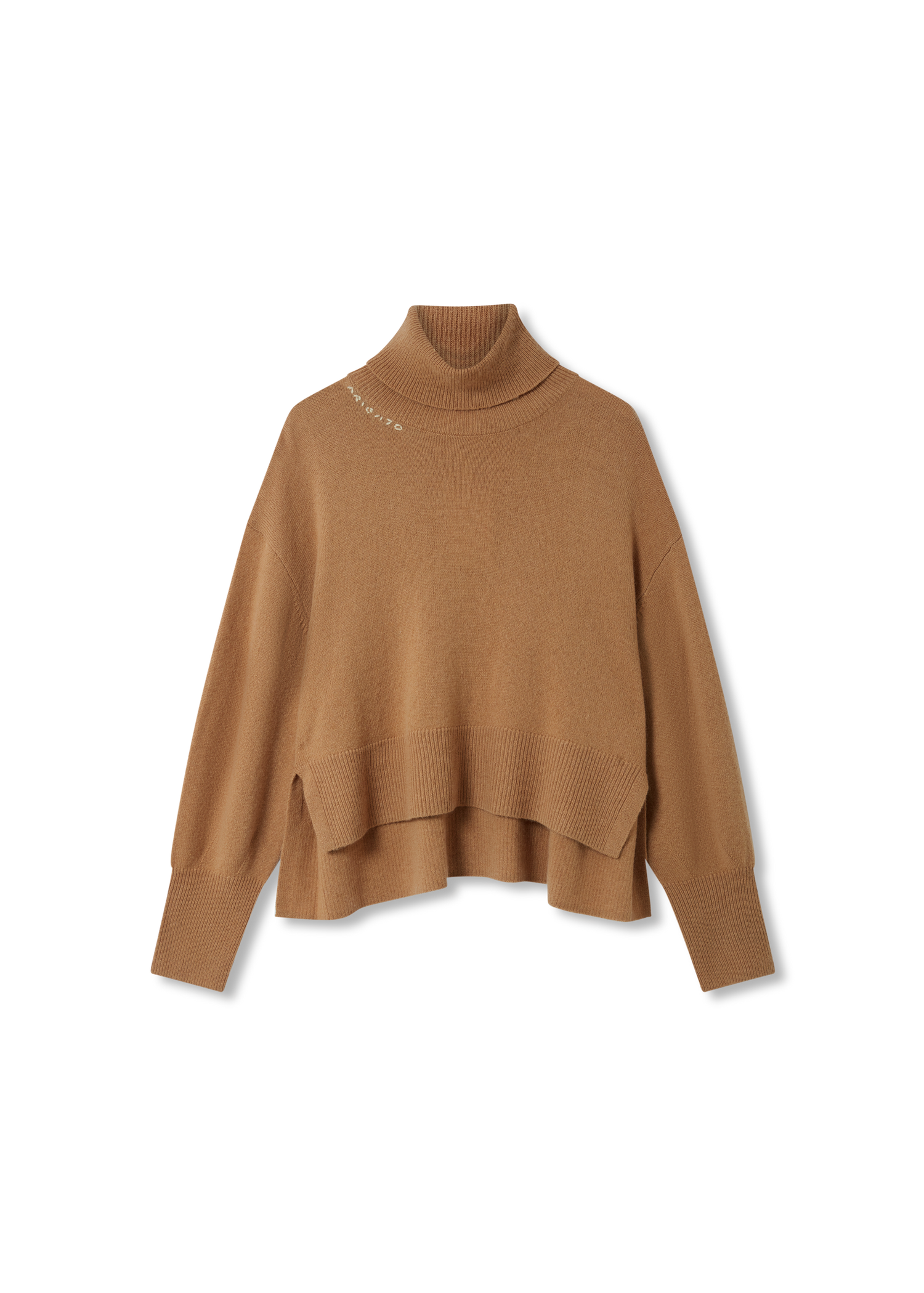 Džemper AXEL ARIGATO Maeve Turtleneck Cropped Sweater Smeđa | A3324002, 1
