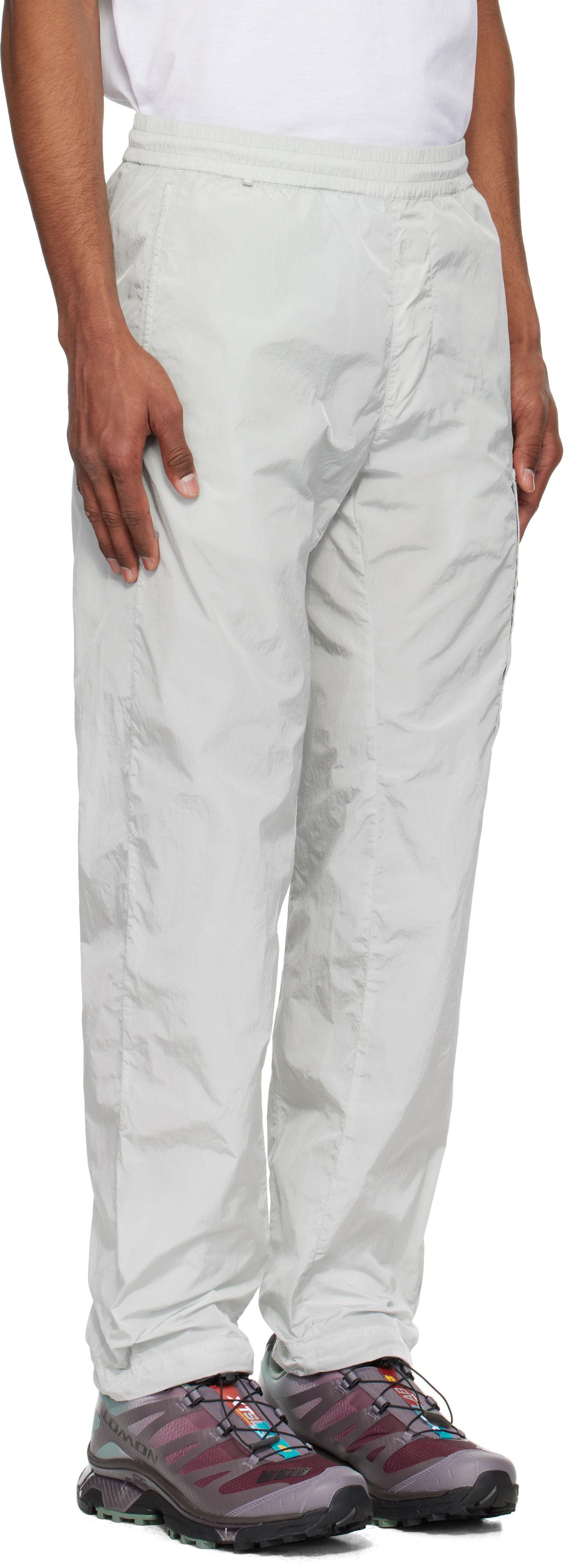 Cargo hlače C.P. Company C.P. Company Chrome-R Regular Cargo Pants Siva | 18CMPA062A-005904G, 1