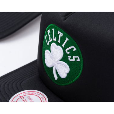 Kapa Mitchell & Ness Mitchell & Ness Hidden Trucker Hat Boston Celtics Crna | HT11408-BCEBLCK, 5