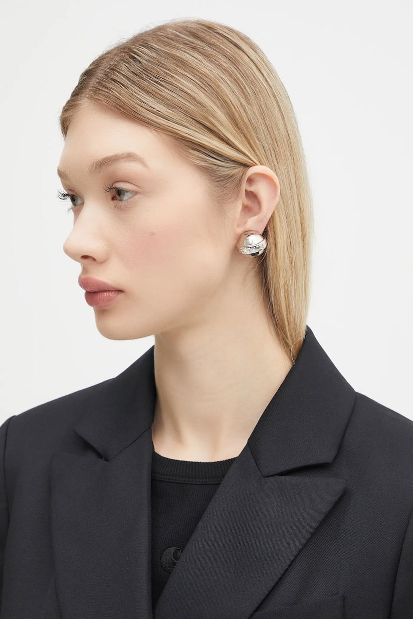 Naušnice Fiorucci Fiorucci Lollipop Earrings Metalik | U01FMAJE145MT01GY02