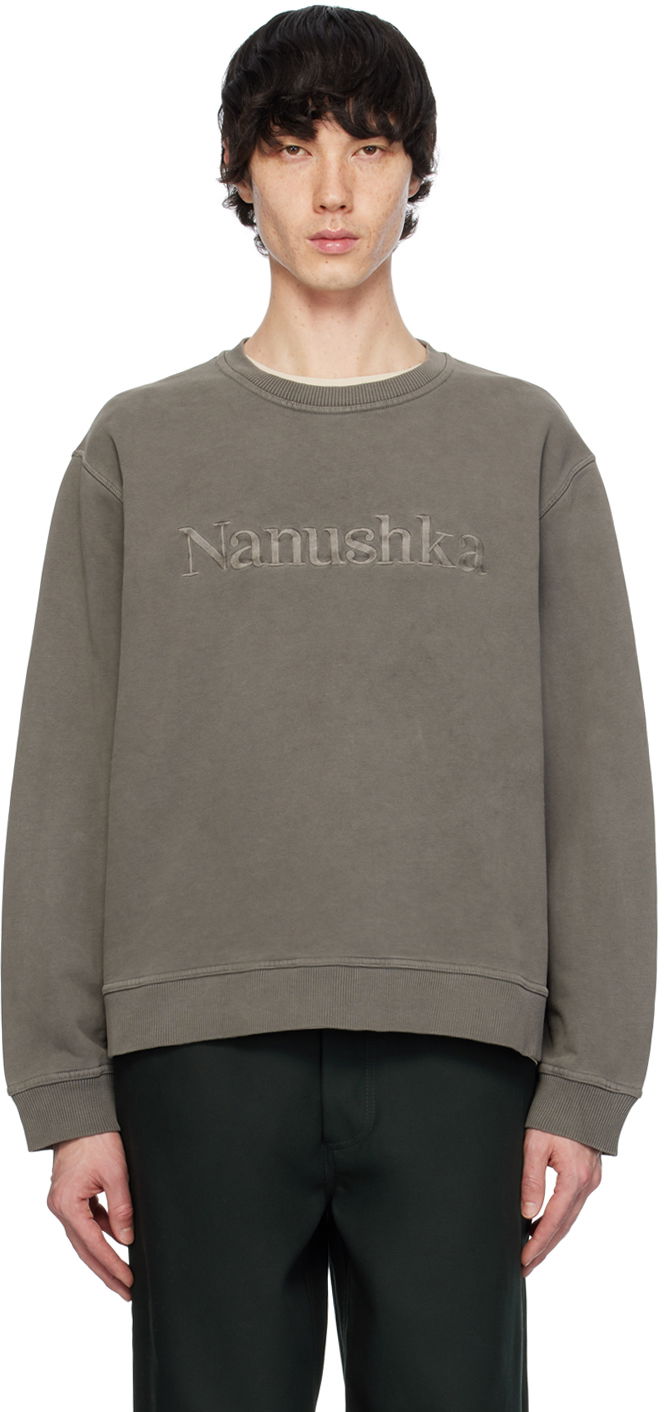 Dukserice Nanushka Mart Sweatshirt Siva | NU23PFSW00795