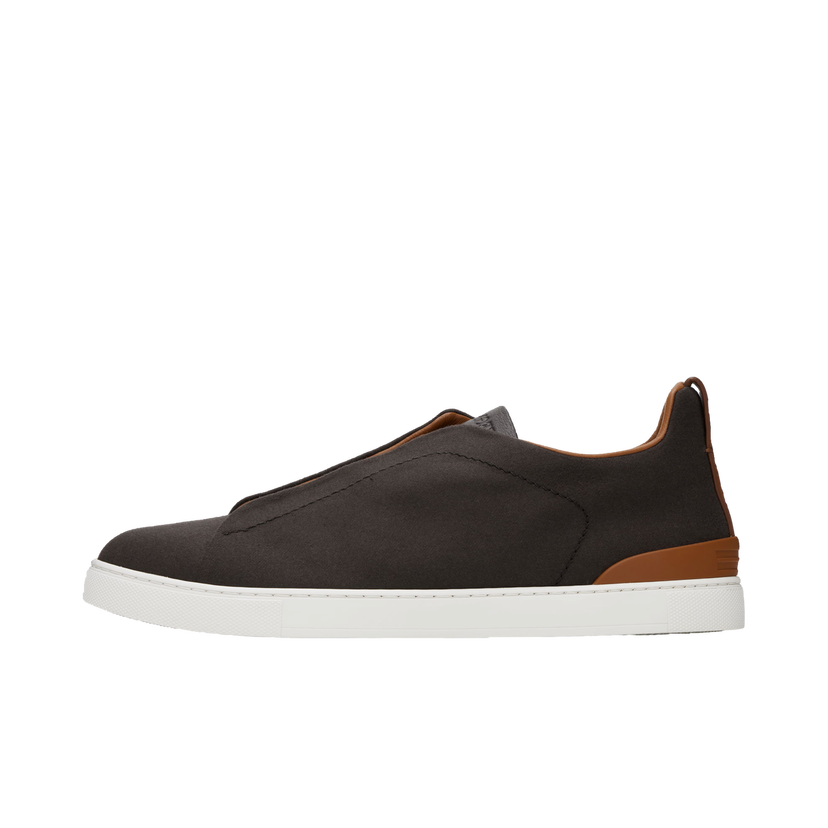 Tenisice i cipele ZEGNA Triple Stitch Sneakers Smeđa | LHUTE-S7006Z
