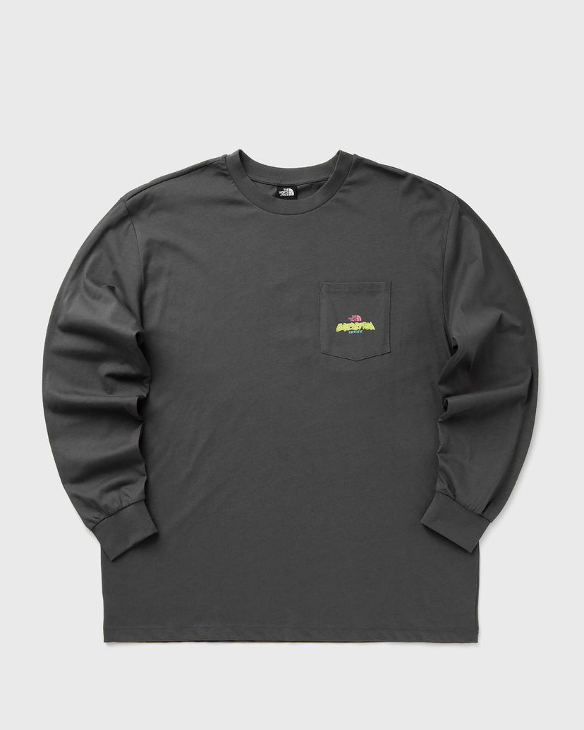 Majica kratkih rukava The North Face Expedition Celebration Oversized Long Sleeve T-Shirt Crna | NF0A8E3DRHI1