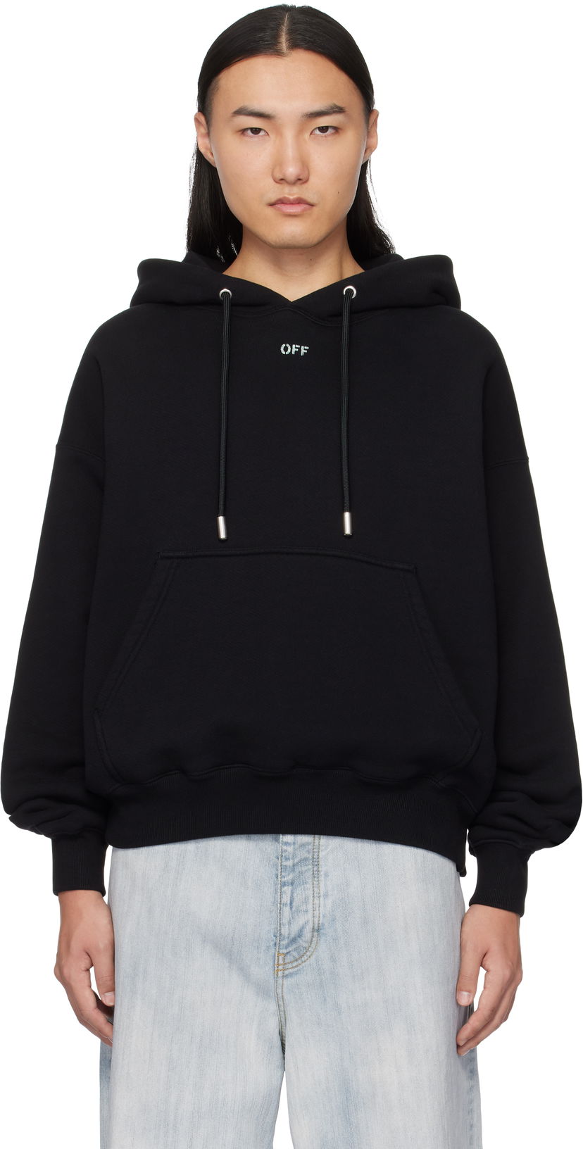 Dukserice Off-White Designer Vibe Arrow Hoodie Crna | OMBB085S25FLE00L1041