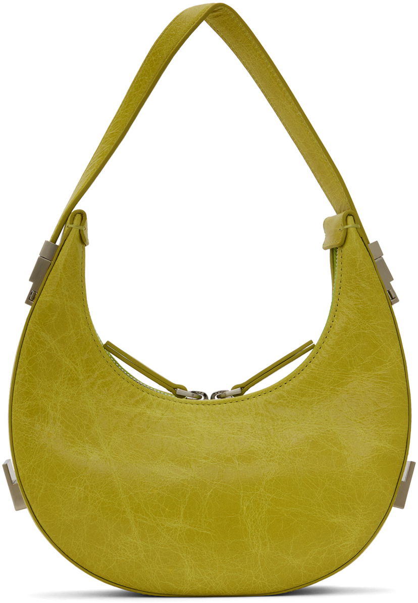 Torba za rame OSOI Mini Toni Crescent Shoulder Bag Žuta | 24SB030-101-03