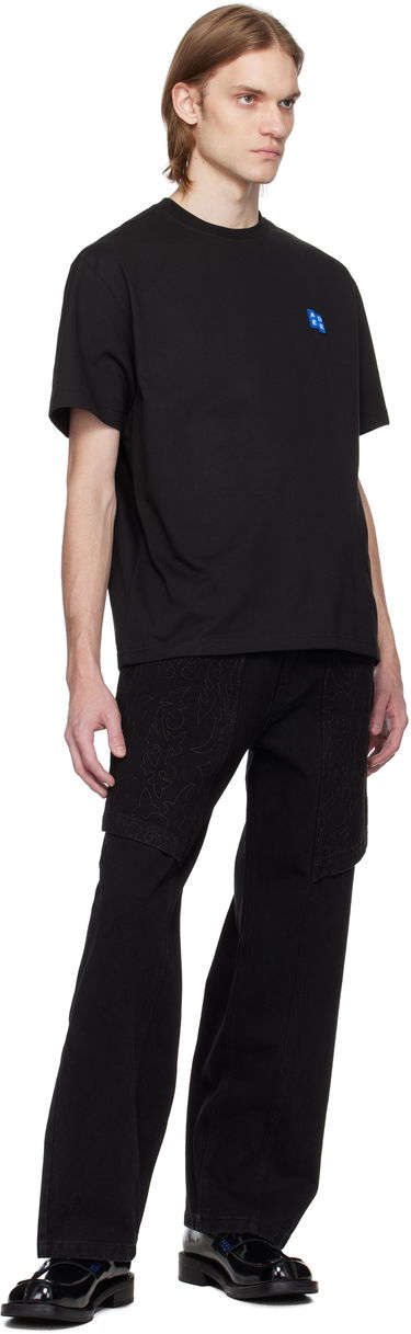 Majica kratkih rukava ADER ERROR ADER error Sig TRS Tag 01 T-Shirt Crna | BO42FYTS0101BK, 3