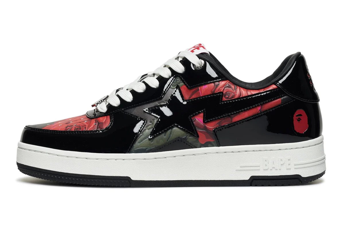 Tenisice i cipele BAPE Sta x ASSC Icon Floral Crna | 1K73-191-909, 0