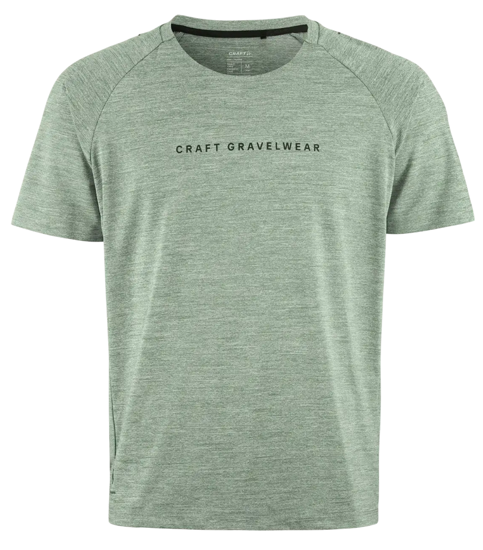Majica kratkih rukava Craft Craft Adv Gravel T-Shirt Zelena | 1913183-626000, 0