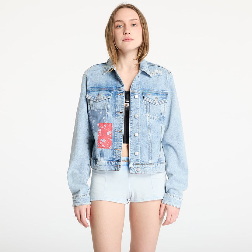 Jakna Tommy Hilfiger Tommy Jeans Classic Trucker Denim Jacket Plava | DW0DW20116 1AB