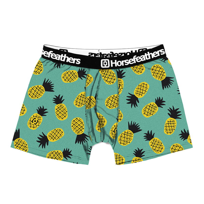 Bokserice Horsefeathers Boxers Sidney Boxer Shorts Pineapple Zelena | AM164G