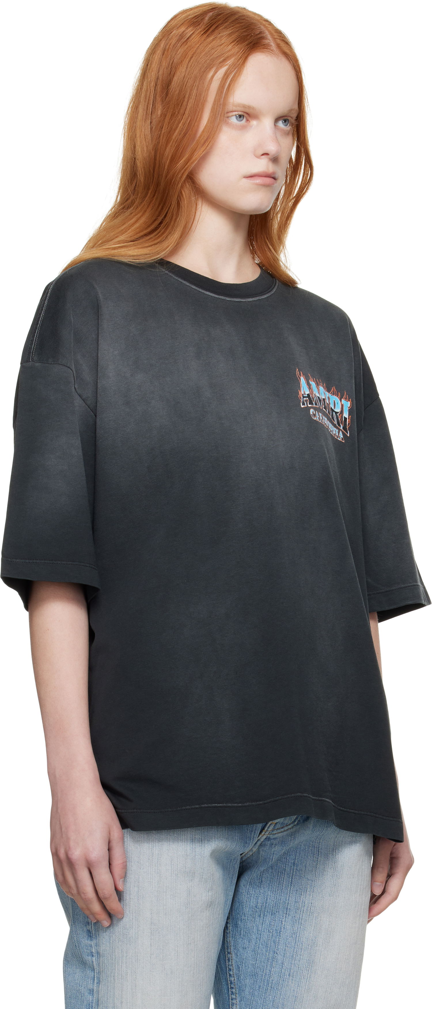 Majica kratkih rukava AMIRI AMIRI 'AMIRI' Sunny Place Oversized T-Shirt Crna | AWJYTE1069, 1