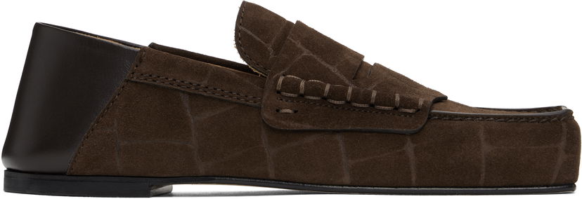 Odjeća Jacquemus Jacquemus 'The Carré' Loafers Smeđa | 24H243FO147-4355
