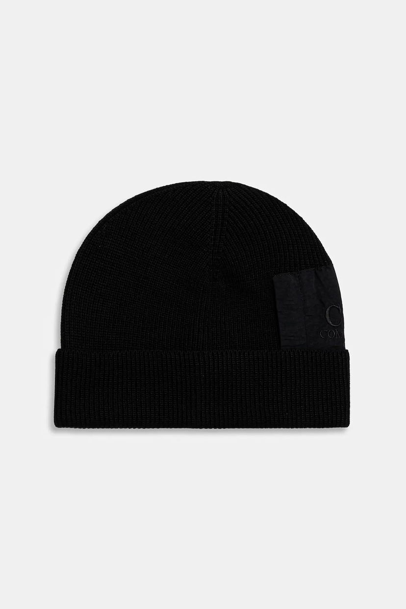 Kapica C.P. Company C.P. Company Wool Beanie Crna | 19CMAC163A005509A