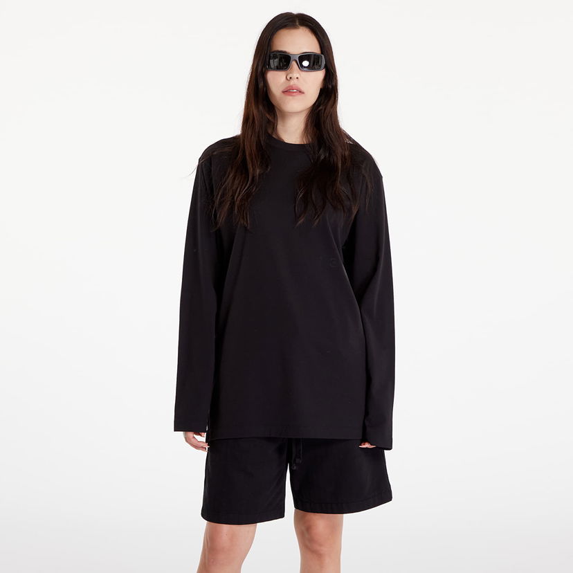 Majica kratkih rukava Y-3 Relaxed Long Sleeve Tee UNISEX Black Crna | IW0068