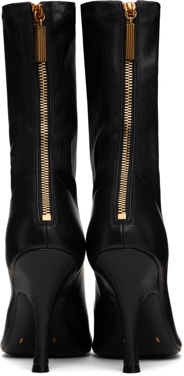 Tenisice i cipele Khaite KHAITE Eva Mid Calf Boots Crna | F1097-836, 1