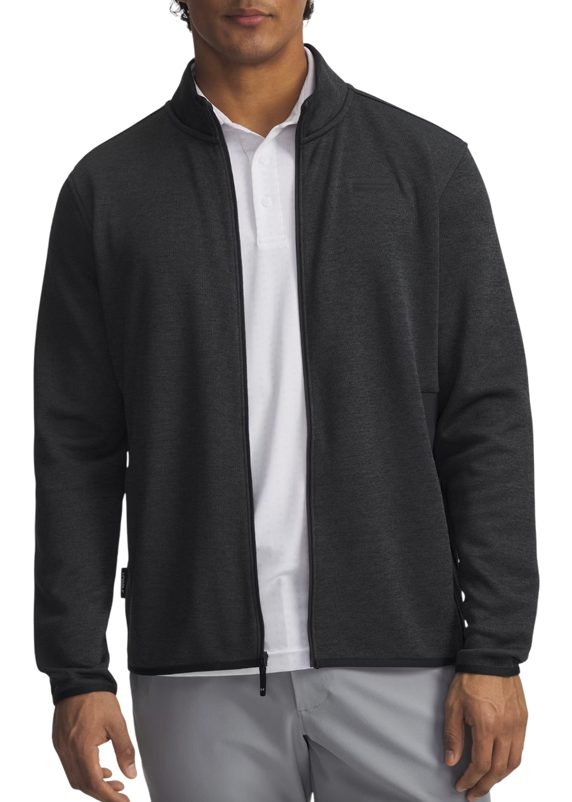 Džemper Under Armour Drive Sweaterfleece Full-Zip Crna | 6005672-001