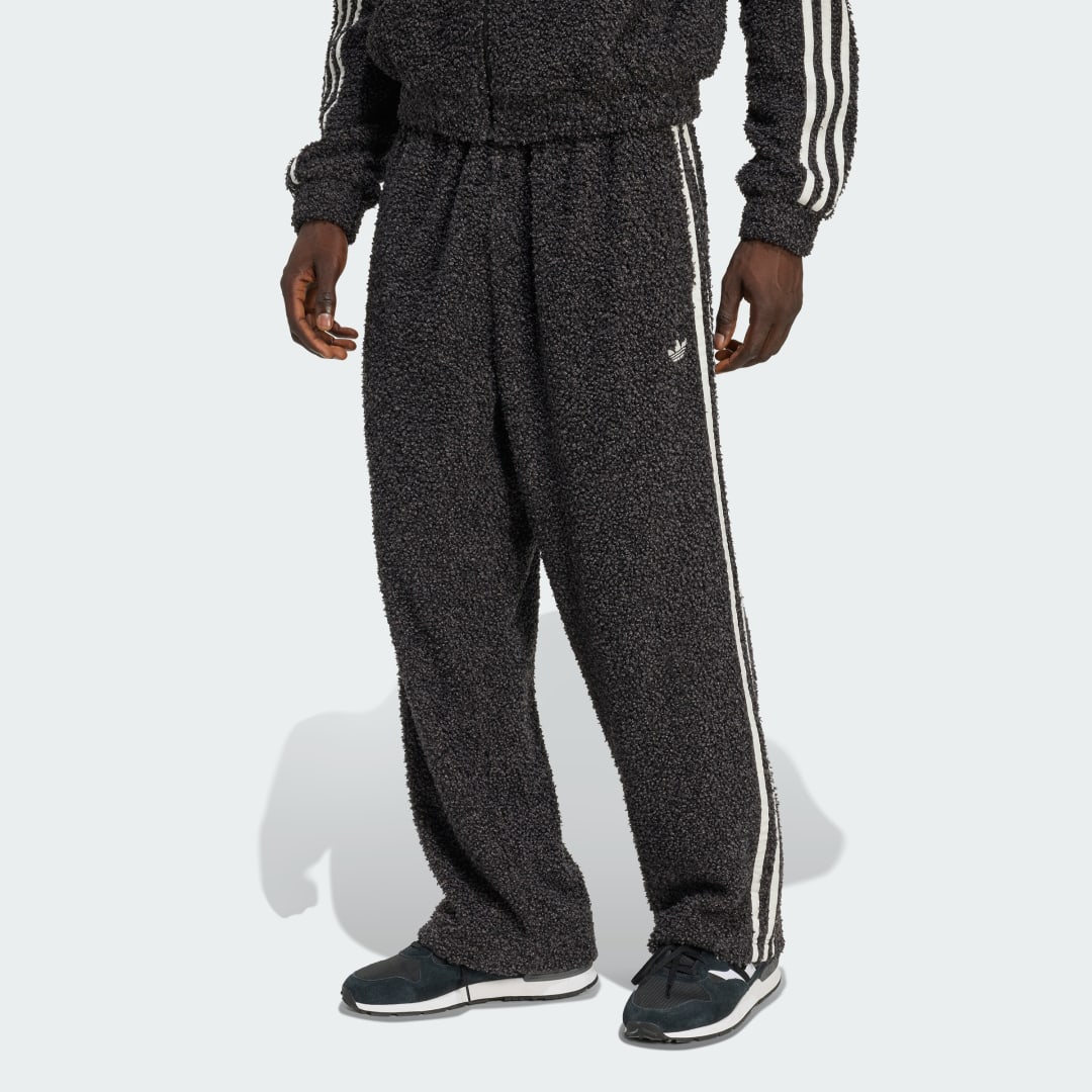 Trenirka adidas Performance Bouclé Firebird Track Pants Siva | KR5166, 0