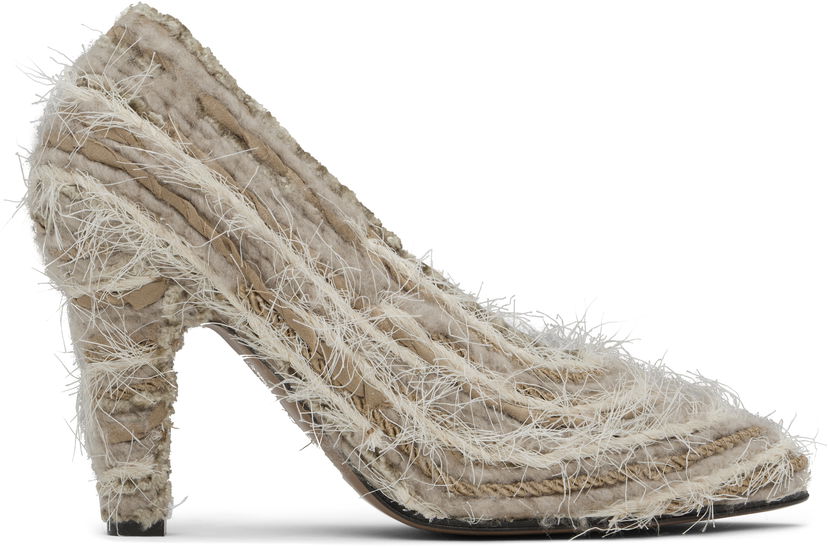 Tenisice i cipele The Row The Row Women's Prudens High Heel Pumps Bež | F1532-MY1