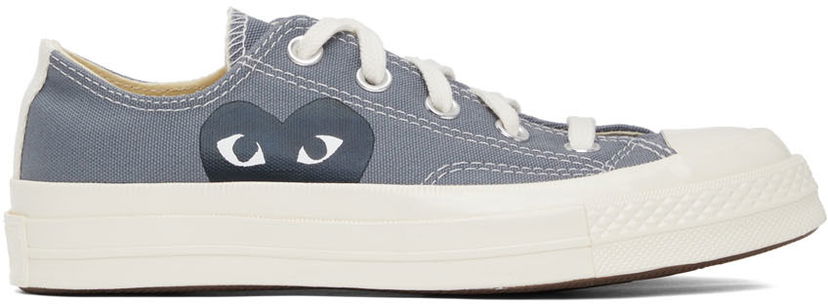 Haljina Comme des Garçons Play Converse Edition Half Heart Chuck 70 Low Siva | K121