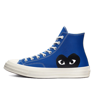 Tenisice i cipele Converse Comme des Garçons PLAY x Chuck 70 High "Blue Quartz" Plava | 171846C, 1