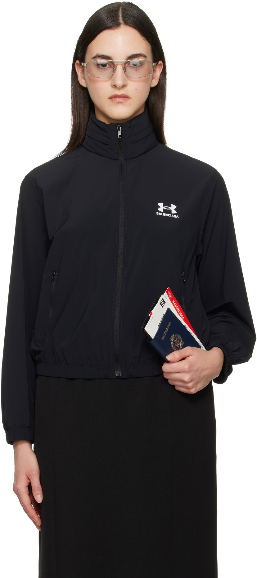 Vjetrovka Balenciaga Under Armour Edition Winbreaker Jacket Crna | 814126 TQO35