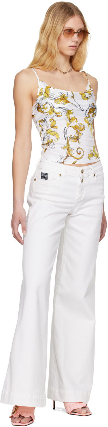 Njega cipela Versace Versace Jeans Couture Baroque Buckle Emily Mules Ružičasta | E78VA3S70_E71570, 4