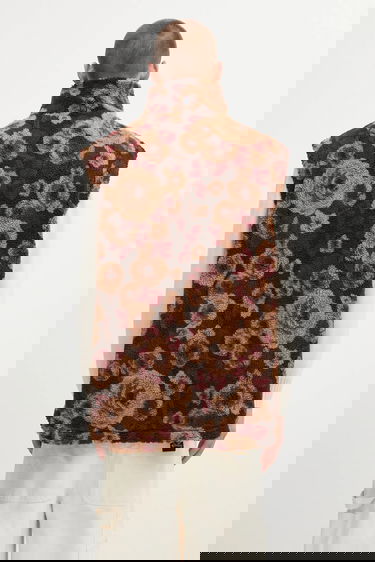 Prsluk Napapijri Martine Rose Floral Fleece Vest Višebojno | NP0A4HEZFUA1, 2