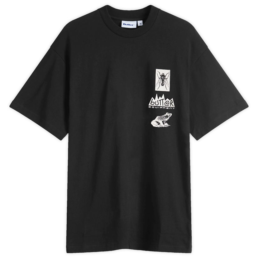 Majica kratkih rukava Butter Goods Nature Study T-Shirt, Large Crna | BG251105-BLK